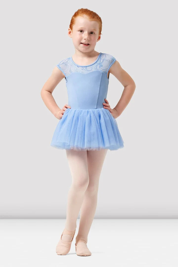 Mirella Paisley Printed Mesh Tutu Leo