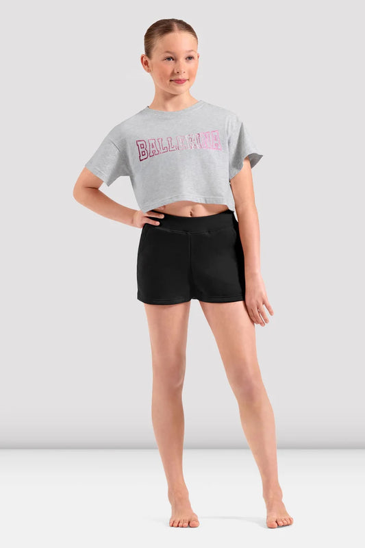 Mirella Wide Leg Sweat Short - Girls