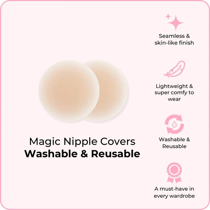 Boomba Seamless Silicone Nipple Covers