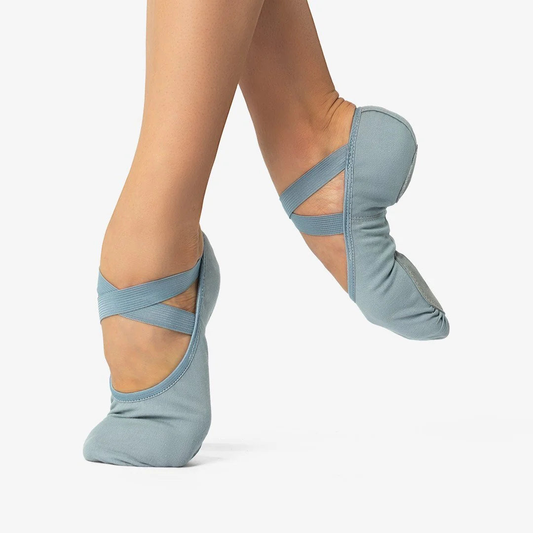 So Danca Stretch Canvas Split Sole Ballet Slipper Ladies