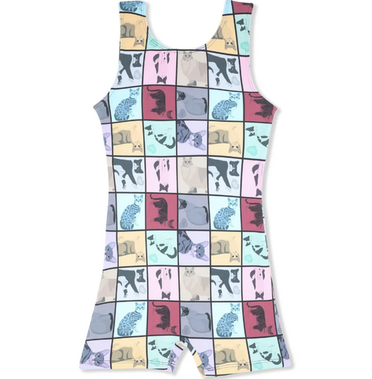 Girl Power Sports Cat Biketard
