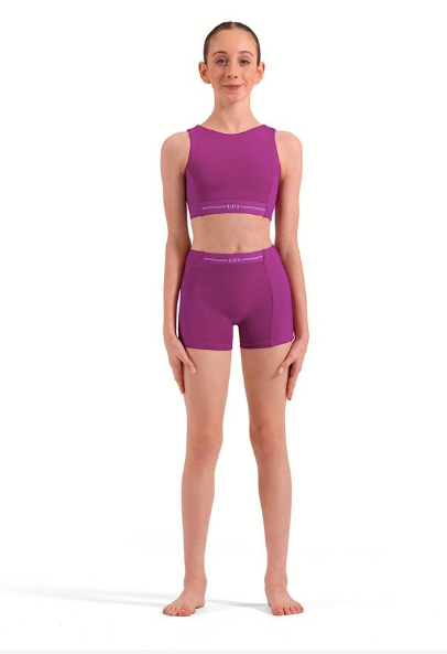 Bloch Nova Open Back Crop Top - Girls