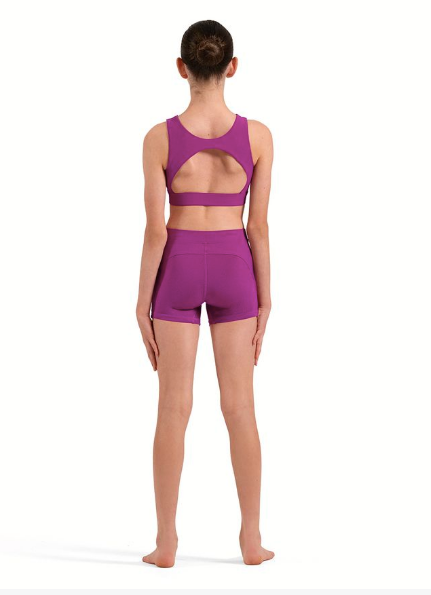 Bloch Nova Open Back Crop Top - Girls