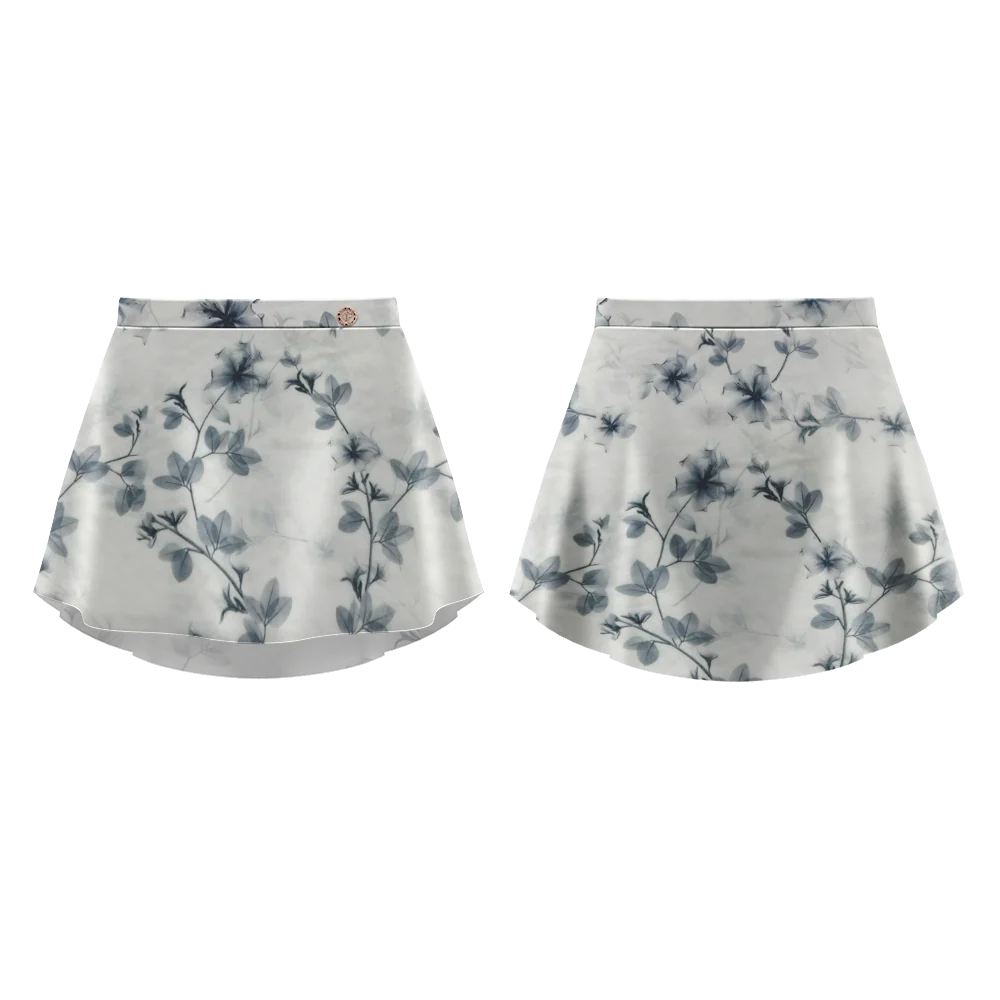 Danse De Paris Patterned Skirt