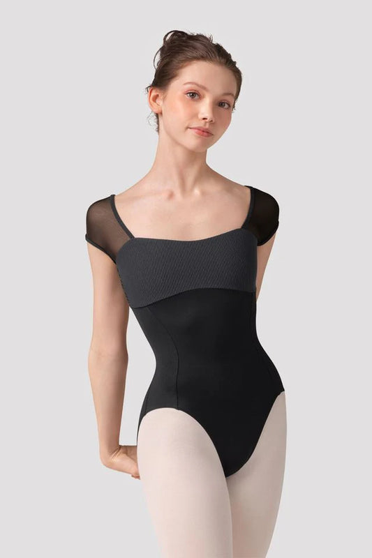 Mirella Zephyr Cap Slv Open Back Leo