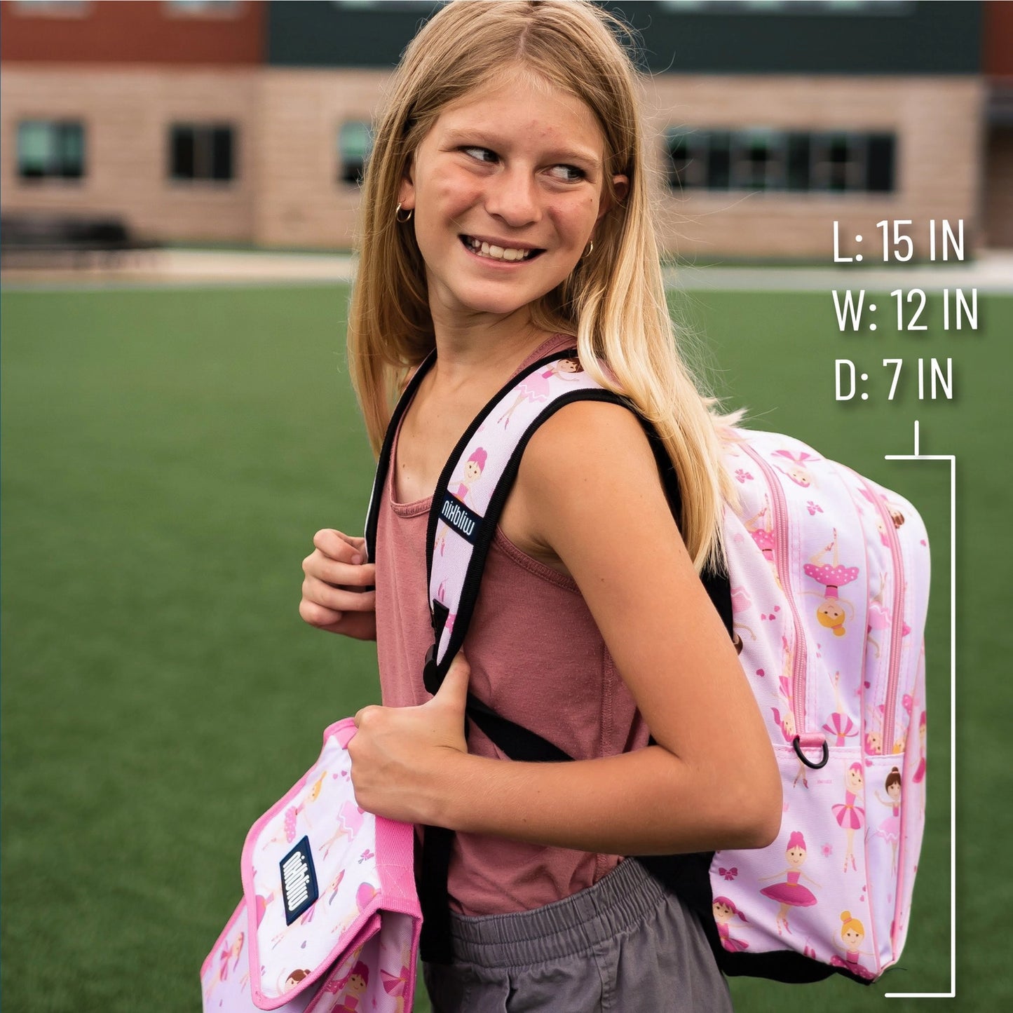 Wildkin Ballerina Backpack - 15 Inch