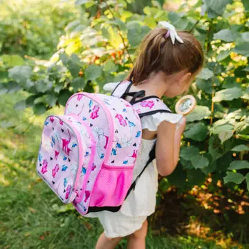 Wildkin JumpOff Jo Pink Dino Backpack - 12 inch