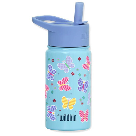 Wildkin Butterfly Water Bottle - 14oz