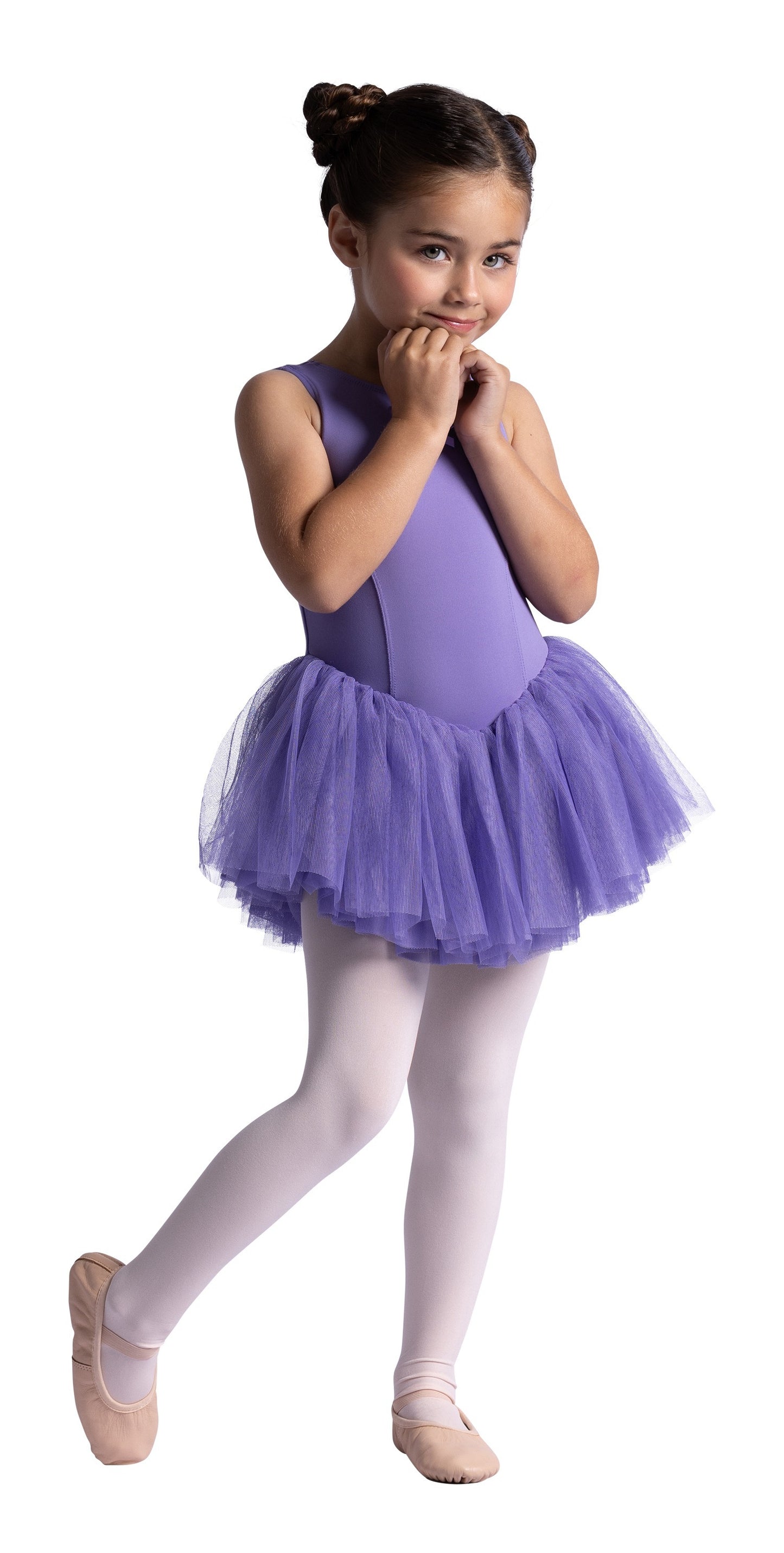 Danznmotion Tatum Bow Detail Dress Girls