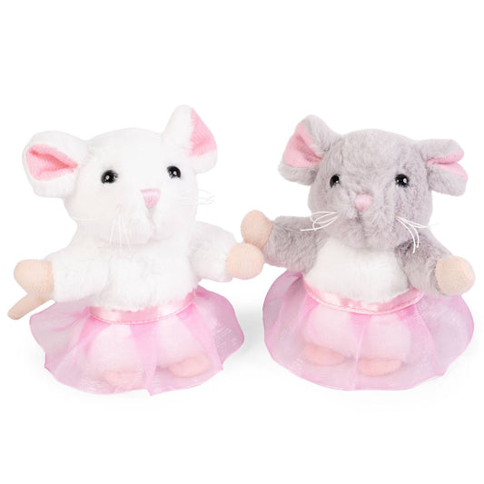 Little Living Nature Play Tutu Mice Animal Plush