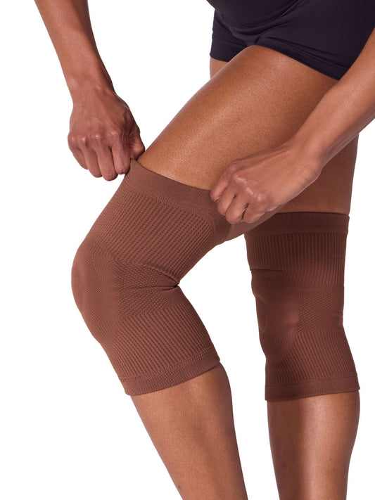 Bunheads Gel Knee Pads - Maple