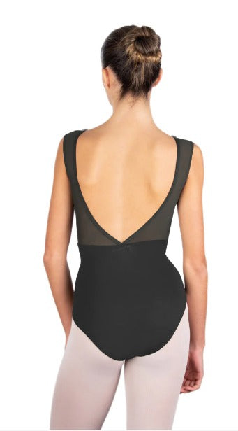 Ballet Rosa Caprice Lace Front V-Back Leotard - Womens