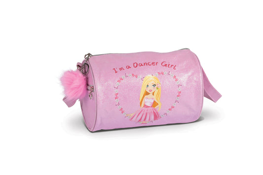 Danznmotion I'm A Dancer Girl Duffel Cotton Candy Bliss Roll