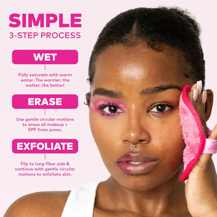 The Original MakeUp Eraser- Original Pink Pro