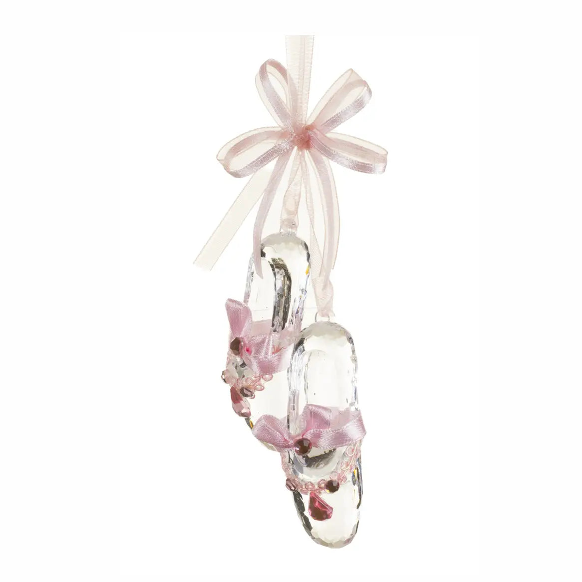 Starlight Collection Clear Ballet Slippers Ornament