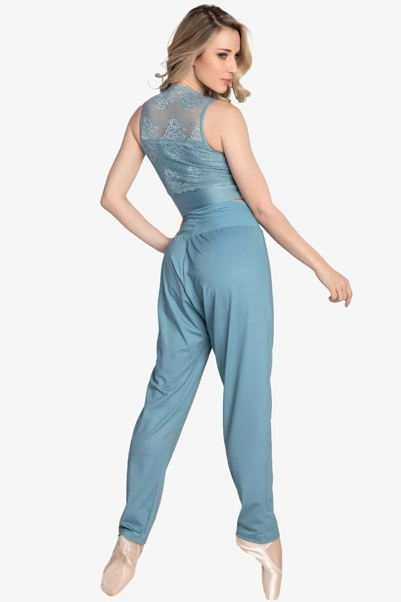 So Danca Harem Pants with Pleats