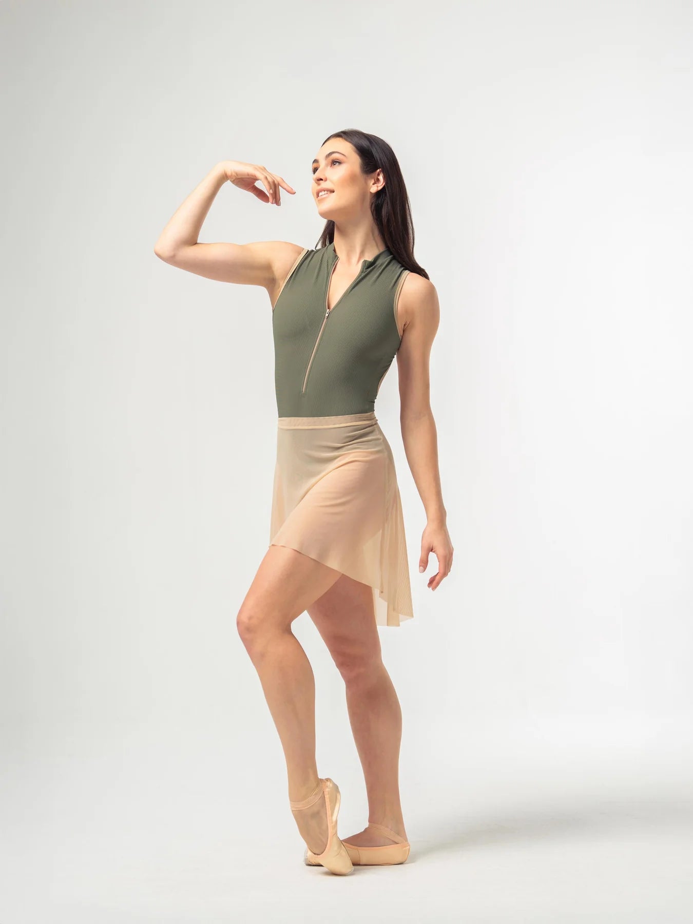 Mara Dancewear Short Mesh Skirt