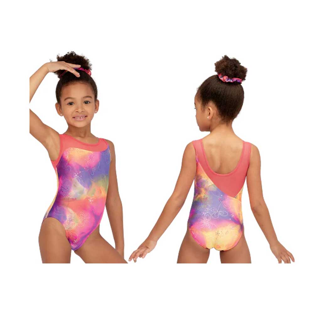 Mondor Neon Pop w/mesh Gym Bodysuit