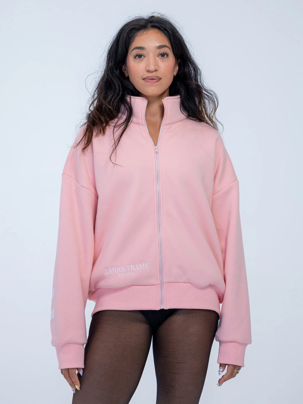 Barre Trash Oversized Zip Up
