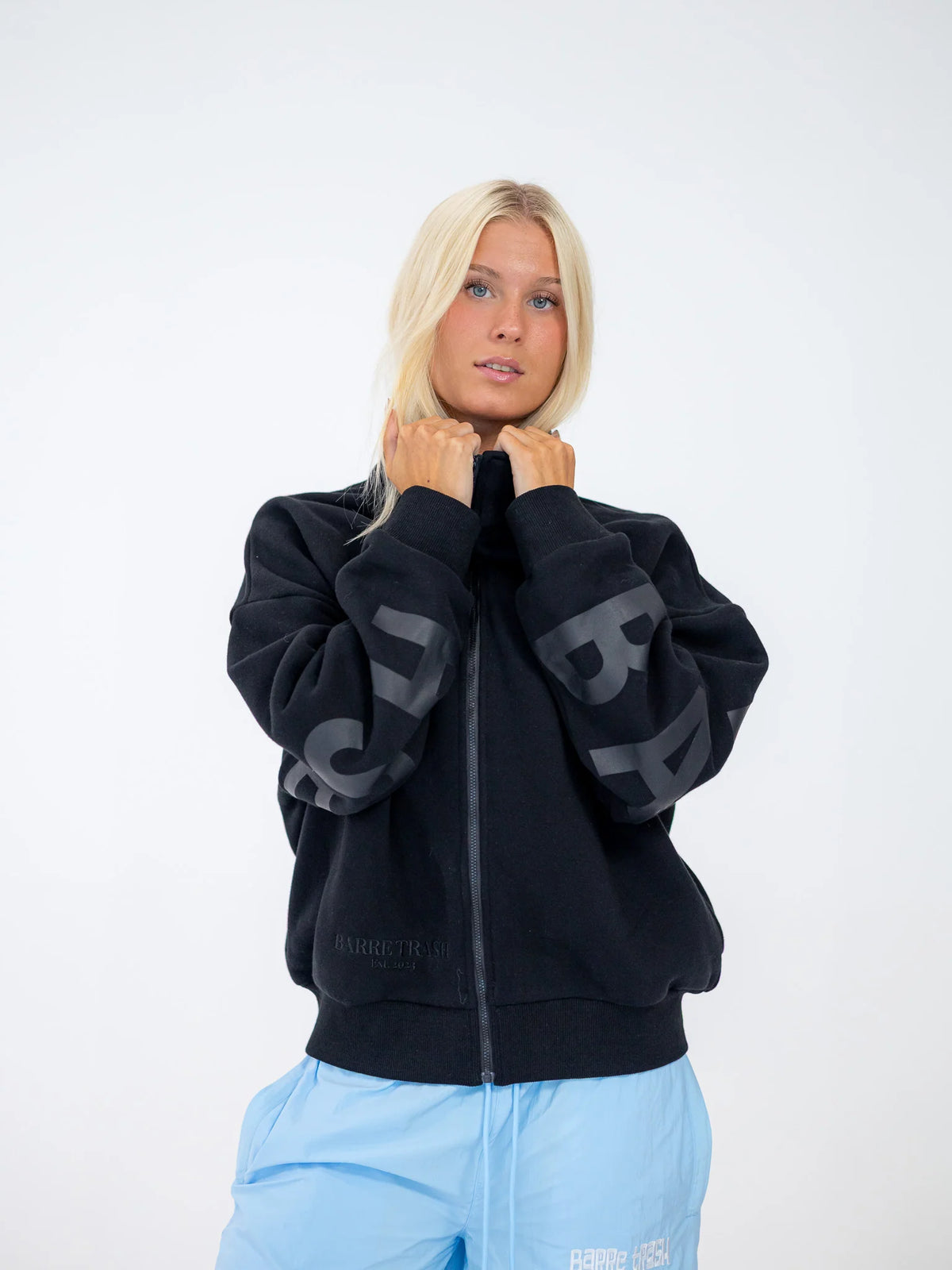 Barre Trash Oversized Zip Up