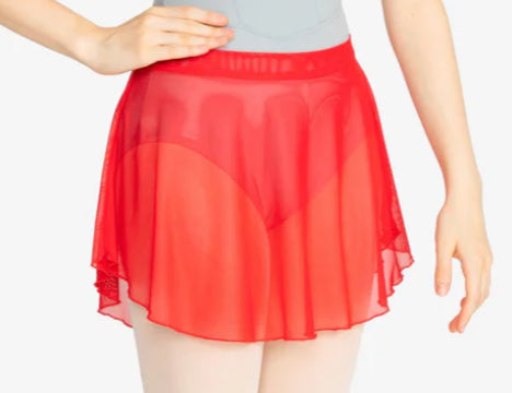 So Danca Pull-On Mesh Skirt Girls