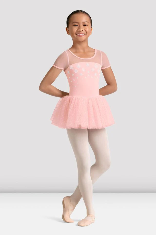 Mirella Kaleidoscope Snowflake Tutu Dress - Girls