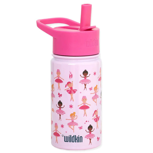 Wildkin Ballerina Water Bottle - 14oz
