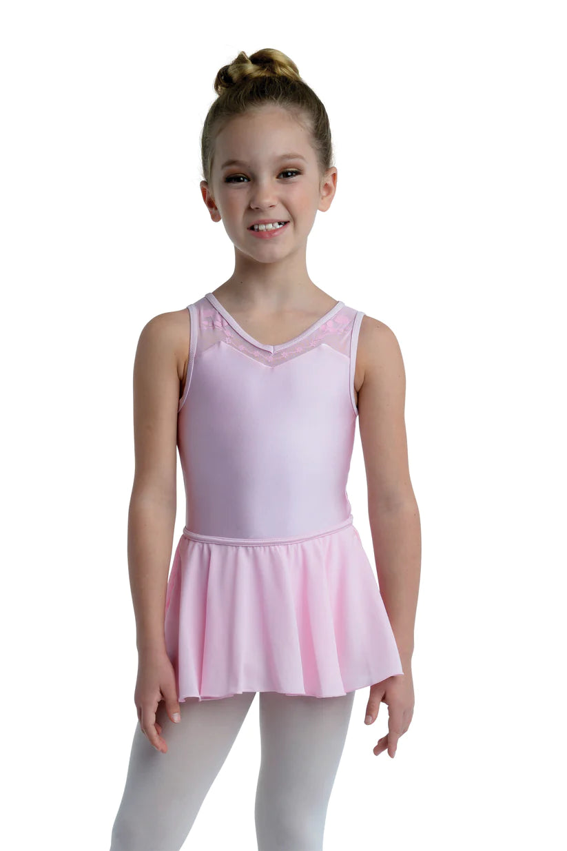 Danznmotion Coppelia V-Neck Tank Dress Girls