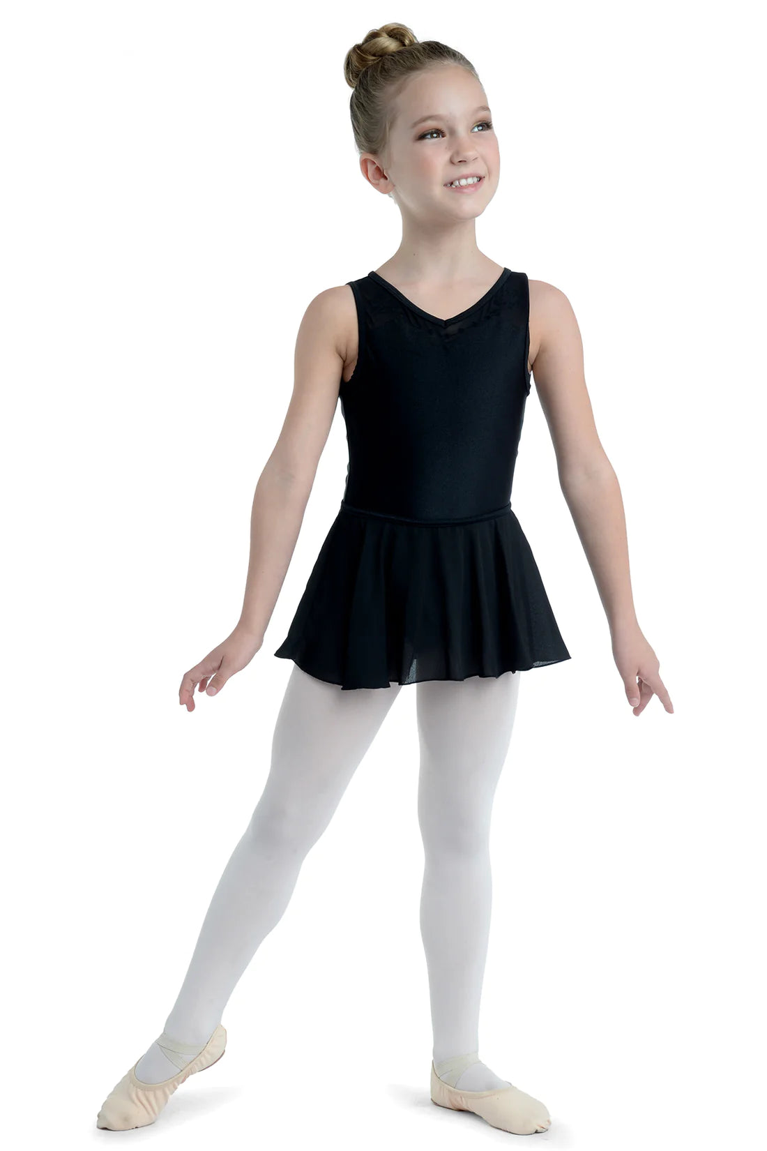 Danznmotion Coppelia V-Neck Tank Dress Girls