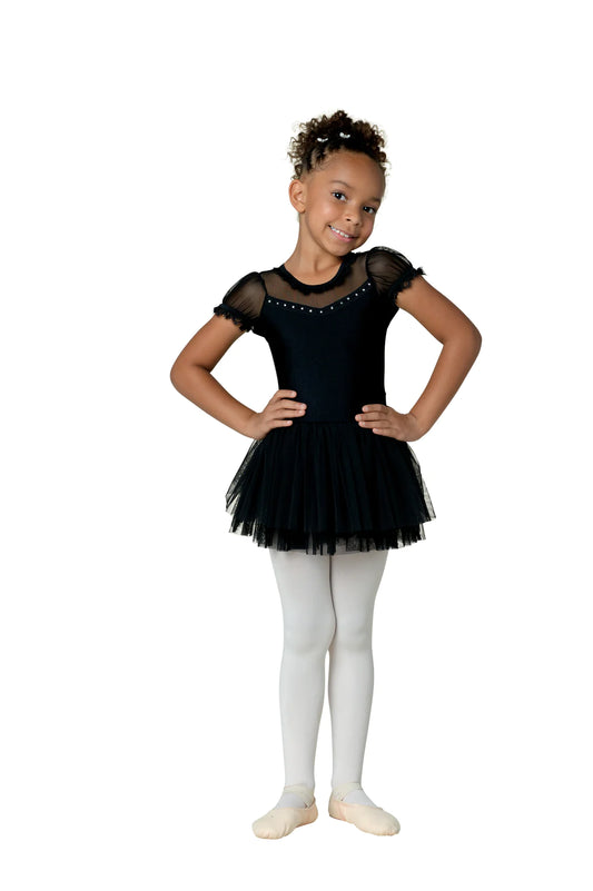 Danznmotion Peyton Cap Sleeve Dress Childs