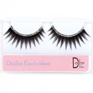 Dasha Designs Glitter Eyelashes with Glue