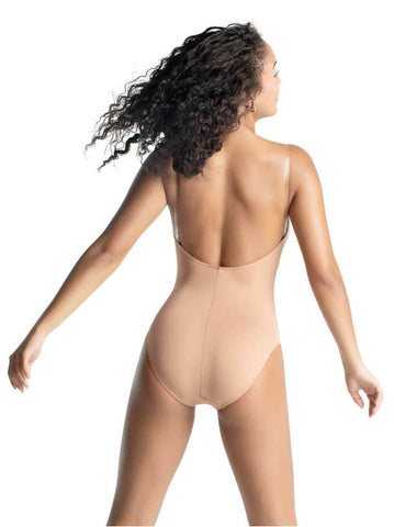 Low Back Bodysuit w/ BraTek® and Clear Straps