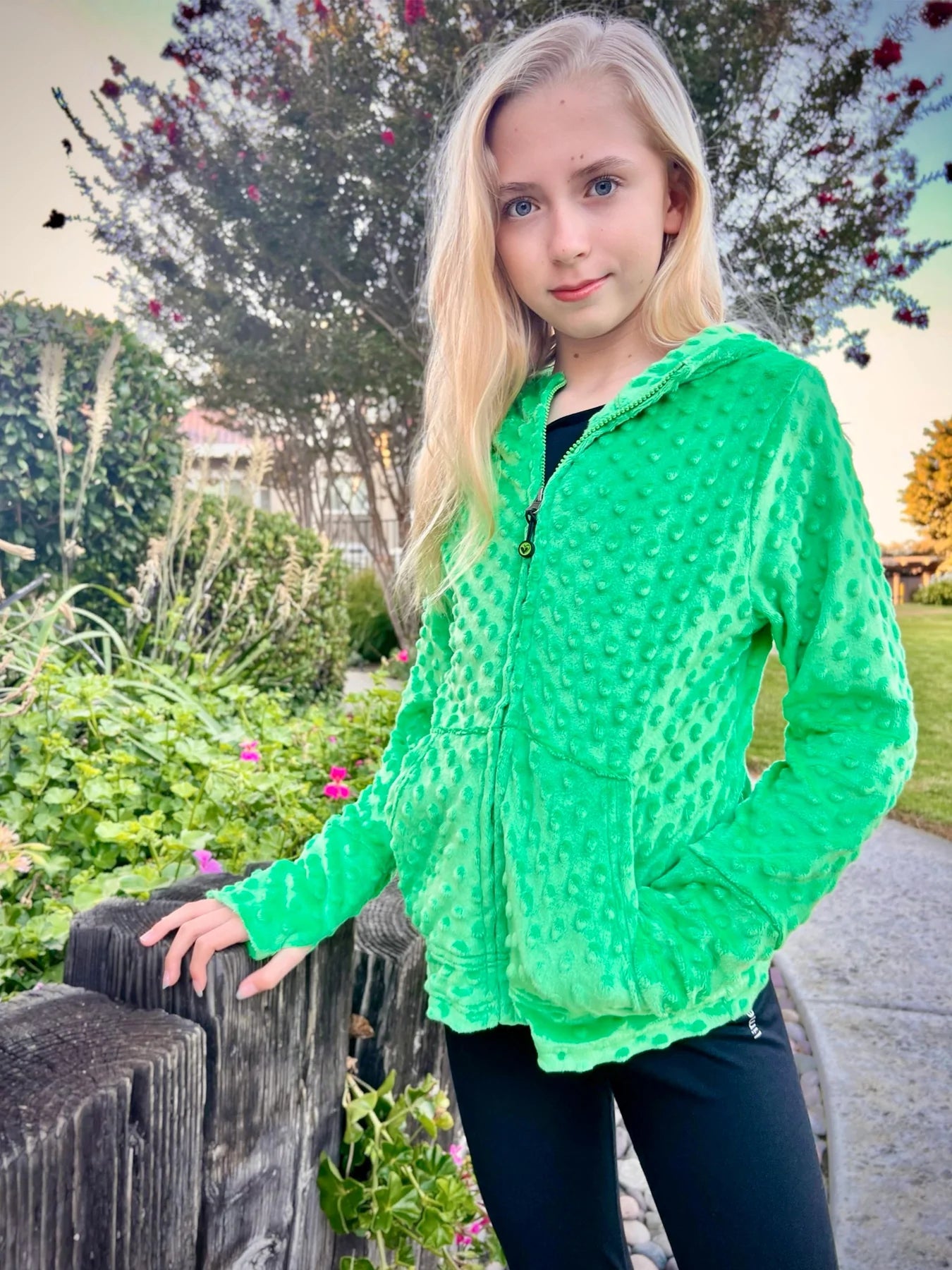 Limeapple Bubble Hoodie