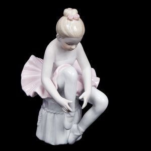 Dasha Designs Ceramic Ballerina Figurine