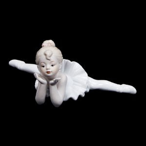 Dasha Designs Ceramic Ballerina Figurines - Splits Pose