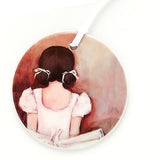 Dasha Designs Ballerina Ceramic Ornament