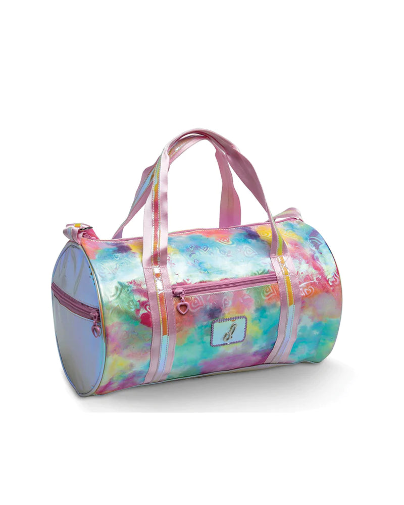 DANZNMOTION Pastel Clouds & Hearts Dance Duffel