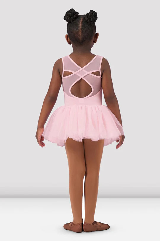 Bloch Lyra Lace Mesh Cross Back Tutu Leo