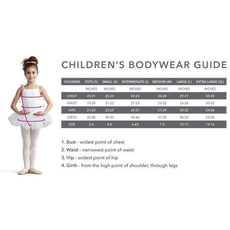 Capezio Princess Tank Bodysuit Childs/Youth