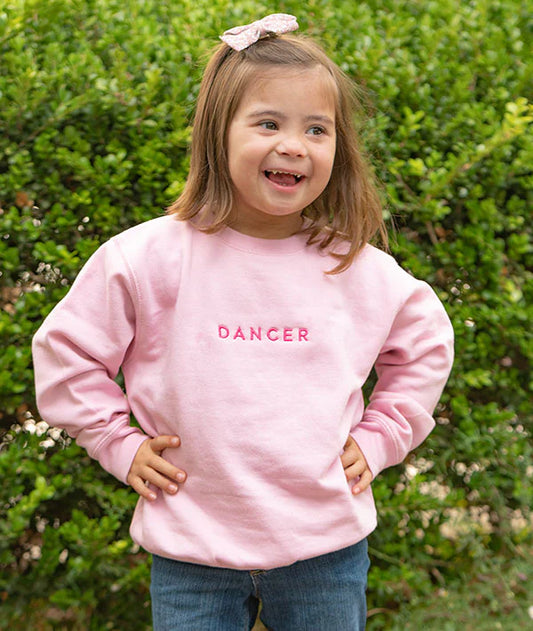 Covet Dance DANCER Embroidered Toddler Sweatshirt