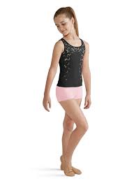 Bloch V Waist Shorts Childs