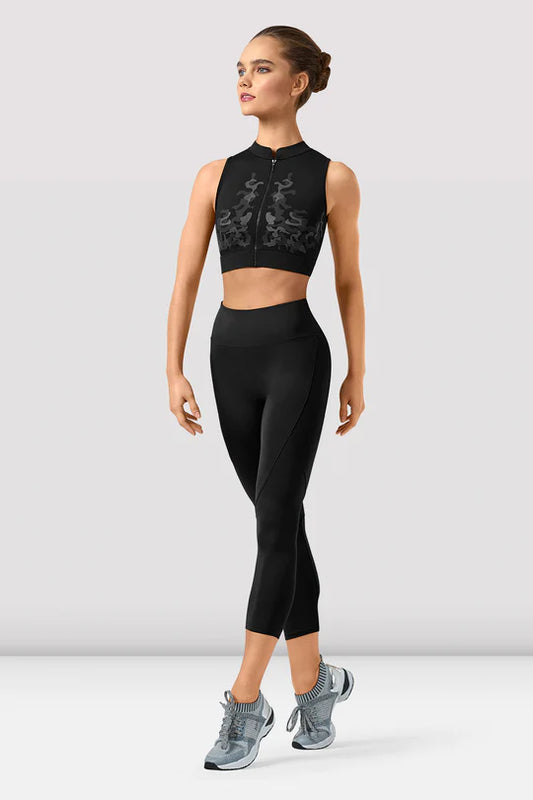 Bloch Paneled 7/8 Length Leggings
