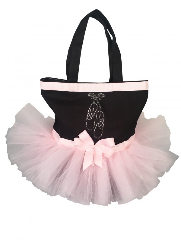 Tutu n You Rhinestone Ballet Slipper Tutu Tote