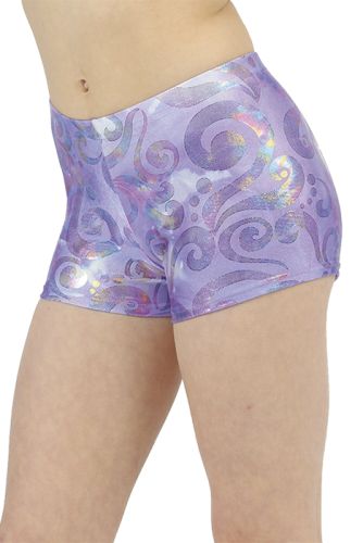 Mondor Printed Shorts (Metallic Fabric)