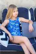 Limeapple Mavi Tie Dye 1 Piece Swimsuit