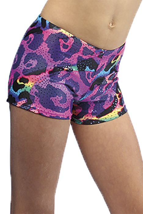 Mondor Printed Shorts (Metallic Fabric)